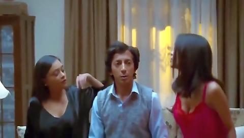 Two Hot Office Girls Have Sex With Boss’ Step son To Get Promotion