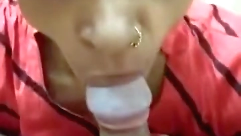 Desi Bhabhi Blowjob Me