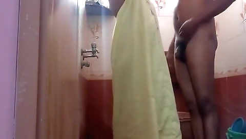 Tamil Wife Enjoys Morning Sex With Neighbour In Bathroom