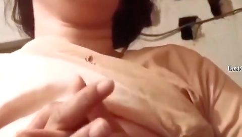 Today Exclusive- Paki Girl Play With Her Boobs 7