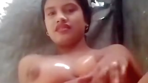 Beautiful Indian Village Girl Pussy Fingering Selfie Video