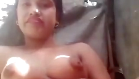 Beautiful Indian Village Girl Pussy Fingering Selfie Video