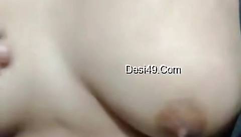 Sexy Wife Showing Her Big Boobs