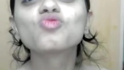 Desi Bhabhi Showing Boobs And Shaved Pussy Selfie