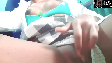 Indian Teacher Fingering In The