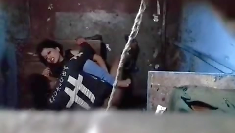 Catches A Call Girl Satisfying Her Customer