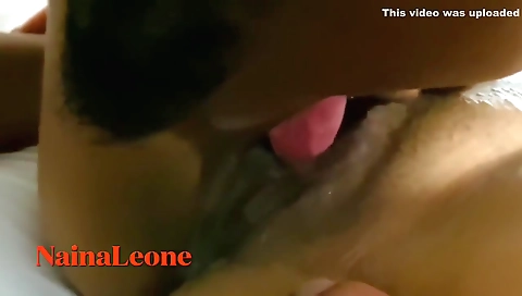 Naina Leone - Young Indian Wife Meets Bbc In Hotel With Black Masked Stallion
