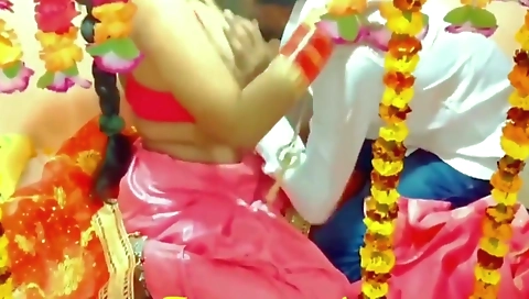 First Night - Virgin Wife’s First Hard Fuck In Her Wedding Night