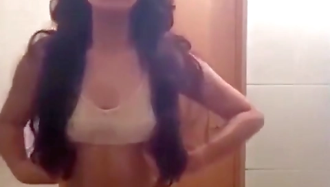 Girl Stripping At Bedroom 2 - Very Beautiful