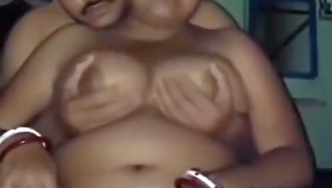 Today Exclusive-desi Boudi Boobs Pressing By Hubby