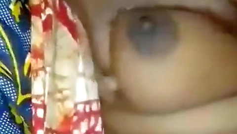 Desi Village Bhabhi Boobs Pressing By Hubby