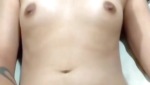 Exclusive- Sexy Look Girl Enjoying Pussy Fingering By Lover