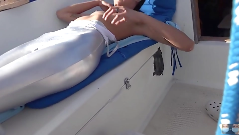 Someone Could See Us Sneaky On Boat During Covid 19 - Viva Athena