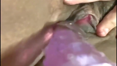 Must See First Vid Of 2022amateur With Tight Hairy Pussy Creaming A Fuck Machine