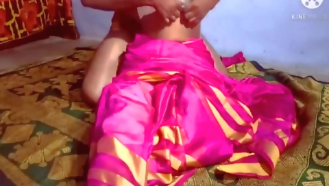 Sex With Telugu Wife In Pink Sari
