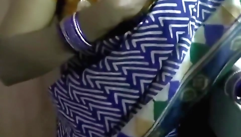 Exclusive- Desi Horny Maid Boob Pressing By House Owner