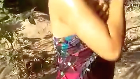 Today Exclusive- Desi Village Girl Bathing Capture By Friends