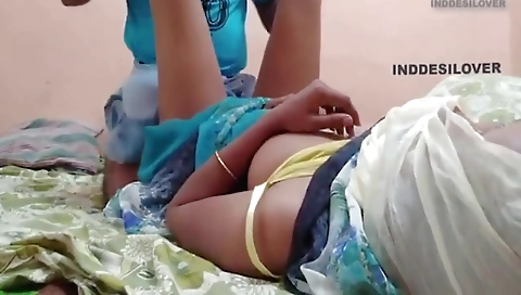 Desi Bhabhi - Desi Randi Bhabhi Fucked By Her Lover With Hindi Audio