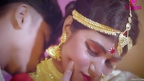 Newly Married Couple Wedding Night