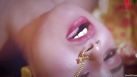 Newly Married Couple Wedding Night