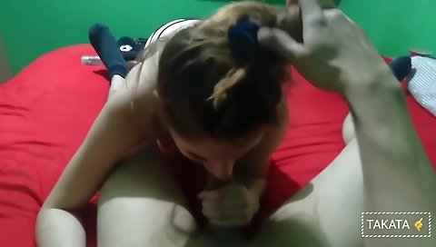 Flaca Hermosa Chupando Rico