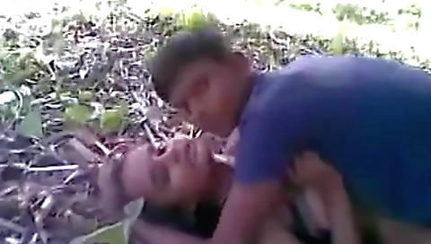 Desi Village Girl Outdoor Threesome Sex With Neighbors