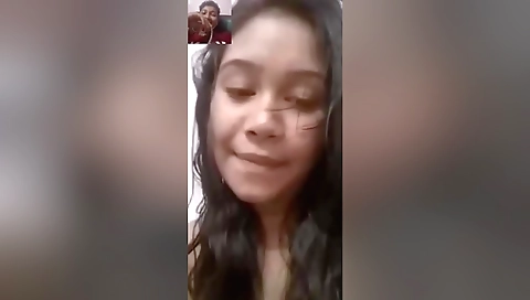 Cute Bangla Shy Girl Shows Her Boobs On Video Call