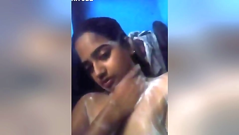 Today Exclusive- Hot Look Desi Girl Showing Her Boobs And Pussy 1