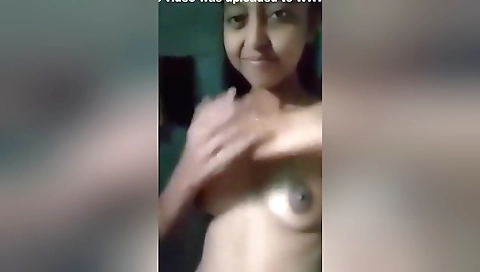 Cute Desi Girl Shows Her Boobs