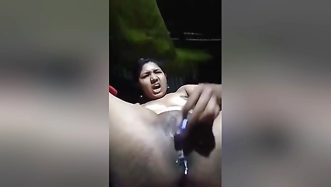Horny Village Girl Masturbating
