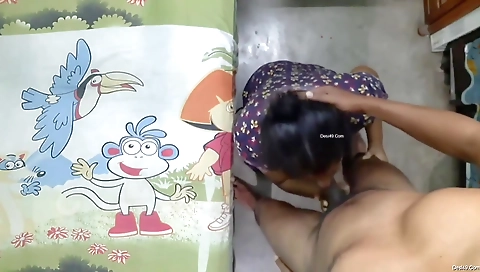 Sexy Bhabhi Blowjob And Fucked In Doggy Style