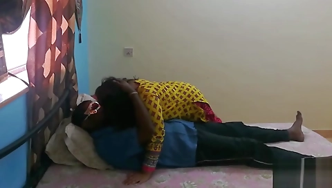 Explicit Hardcore Indian Couple Sex Filmed In Bedroom