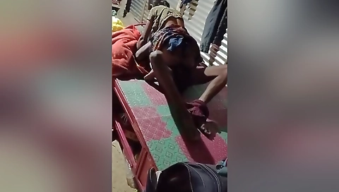 Desi And Aunty Enjoying With Each Other