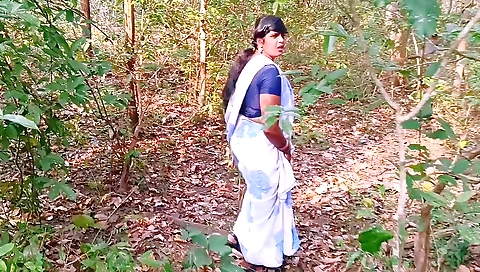 Desi Outdoor Jungle Sex. Indian Stepmom And Stepson Hardcore Fucking In Jungle. Telugu Dirty Talks
