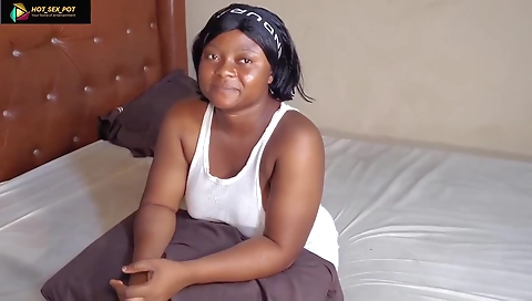 Young Ebony Teen 18+ With Big Ass Got Her Dream Sex She