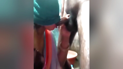 Stepbrother-in-law Did Moe Moe In Bathroom With Stepsister-in-law With Devar Bhabhi