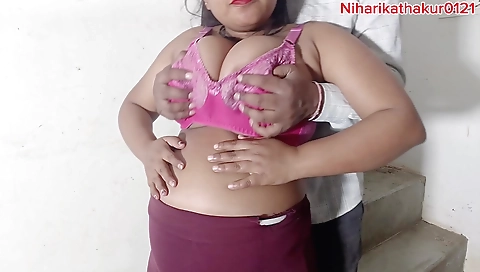 On Teddy Day, I Slapped My Girlfriends Pussy Through Her Pant Hole And Cummed On Her Ass