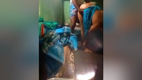 Indian Aunty Bathroom Doggy Style